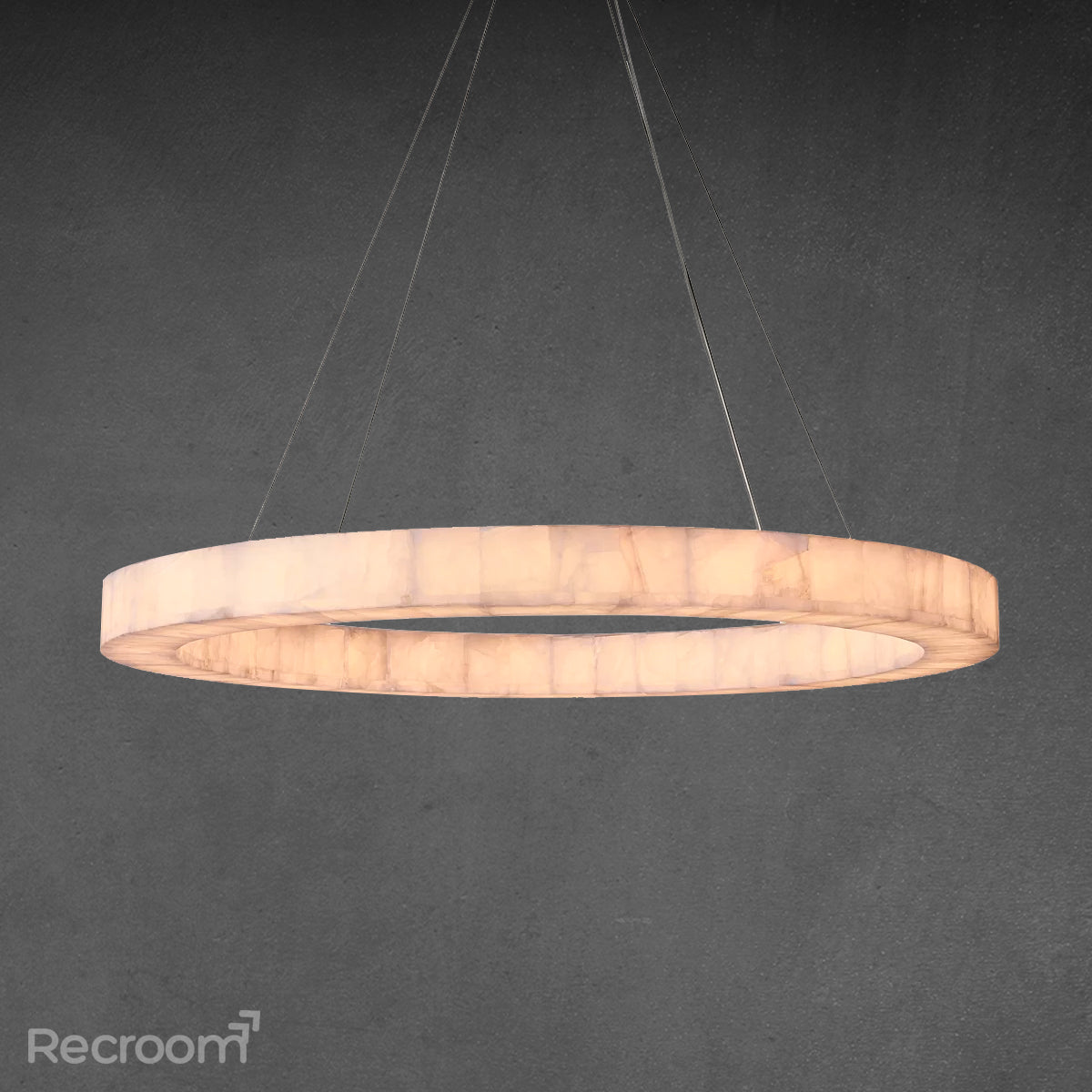 Rivager Lueur Round Chandelier 60" - Zonesus