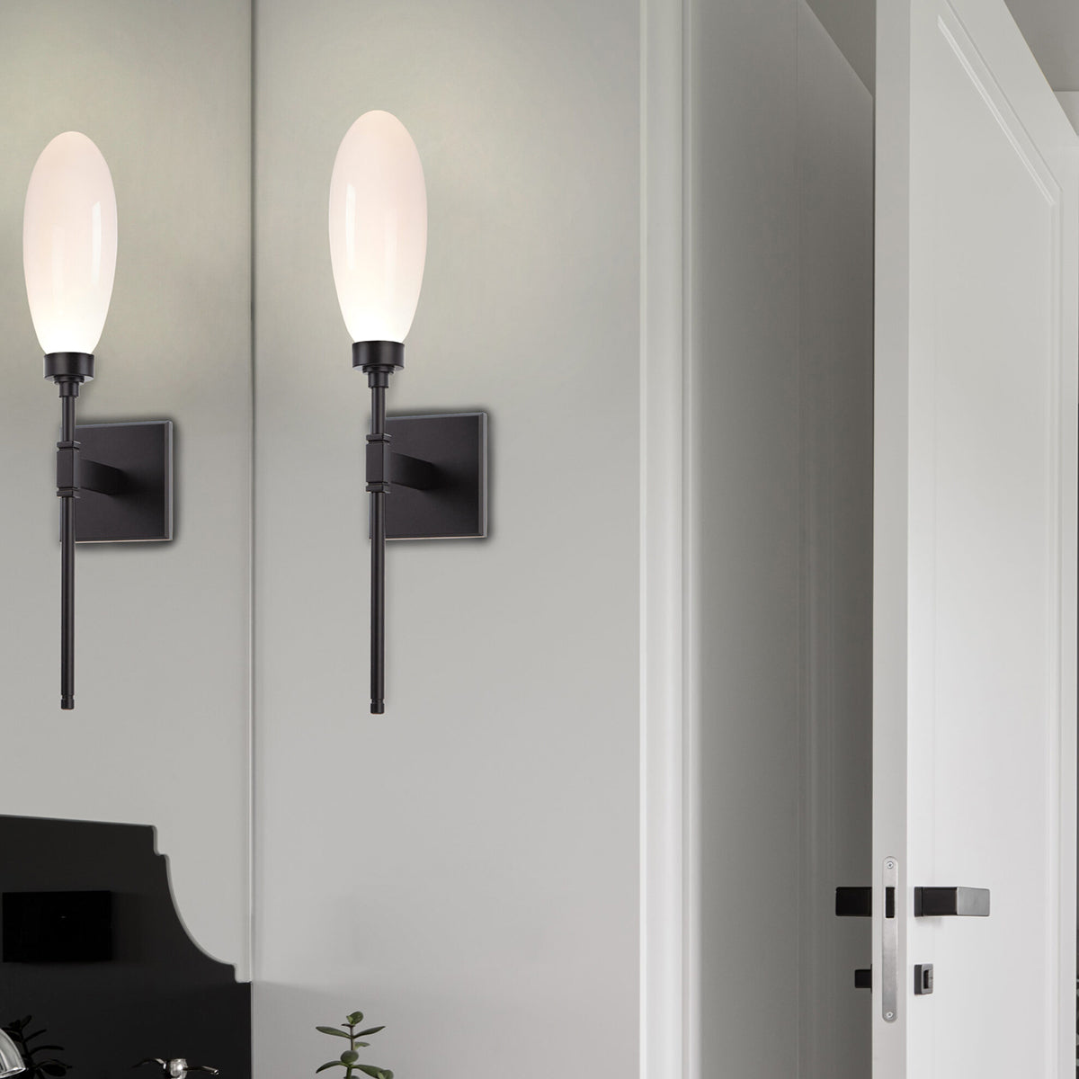 Art Glass Fiori Wall Sconce - Zonesus