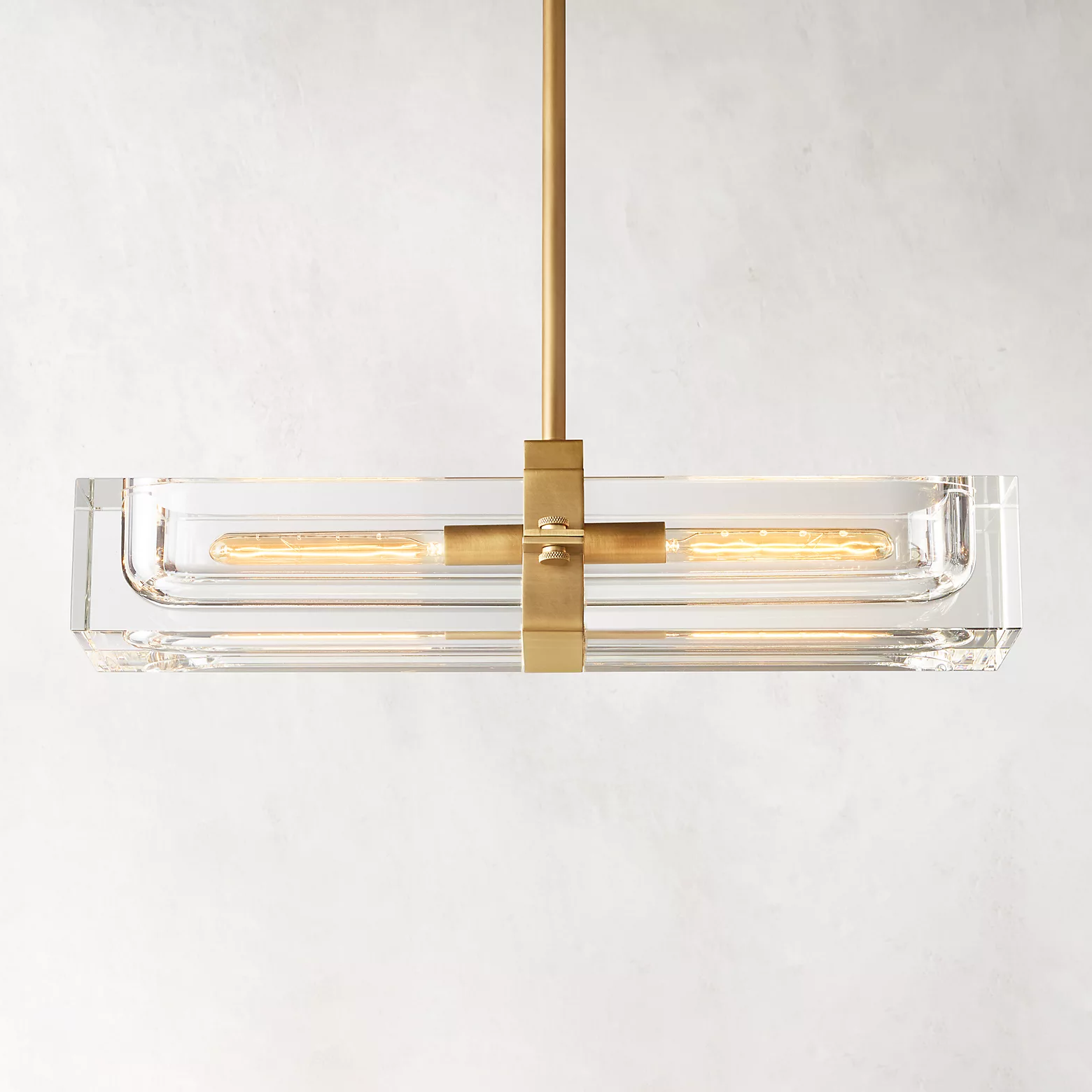 Savine Linear Chandelier 24" 2-Lights - Zonesus