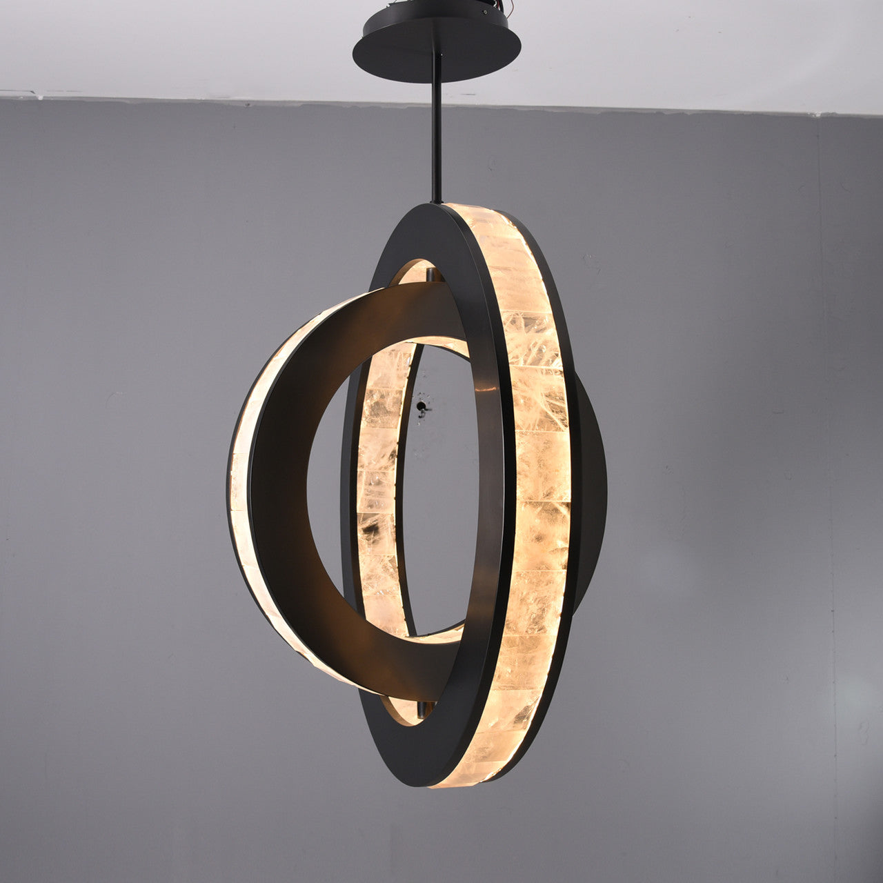 Rolantis Rock Crystal Pendant Bronze - Zonesus