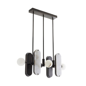 Maradona Pendant Light, Designer Choice Linear Chandelier - Zonesus