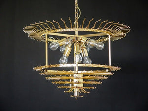 Murano Chandelier – Quadriedri – 265 prisms – Transparent - Zonesus