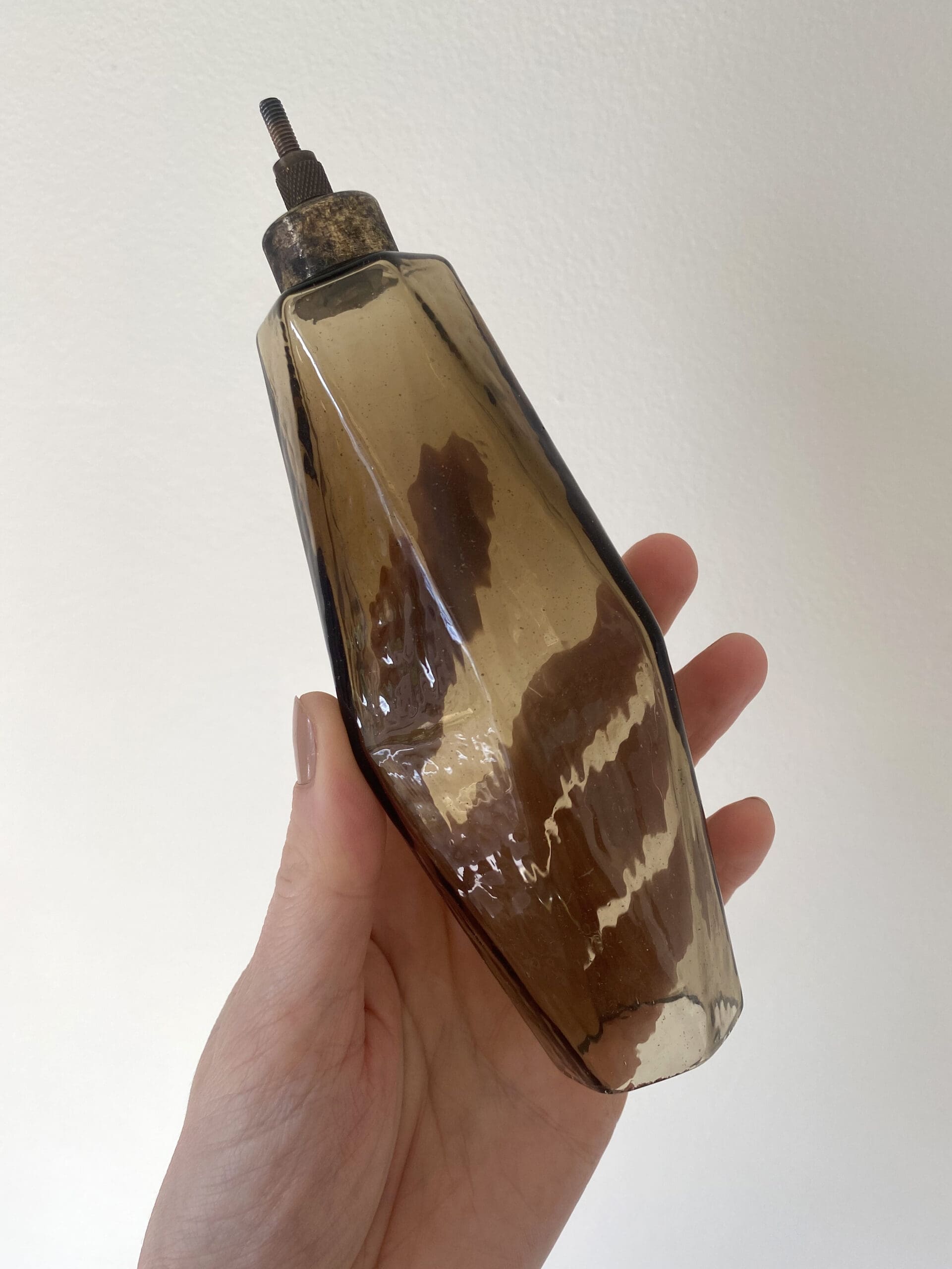 Murano Chandelier – Poliedri – 84 glasses – Smoked - Zonesus