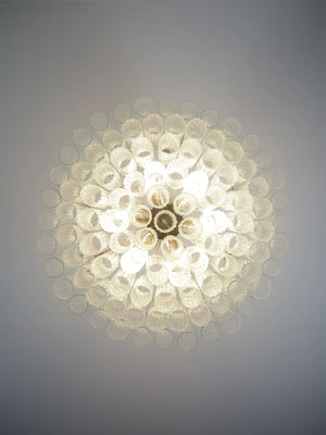 Murano Chandelier – 101 Tuber – Textured – Transparent - Zonesus