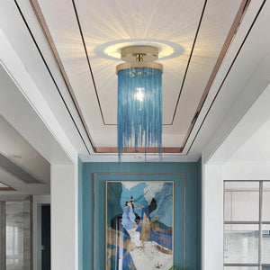 Tassel Aluminum Flushmount for House - Zonesus