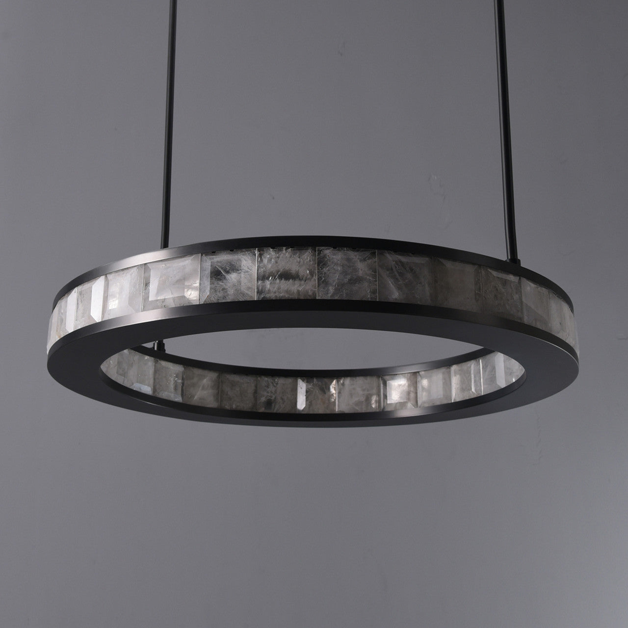 Rolantis -O Rock Crystal Pendant Bronze - Zonesus