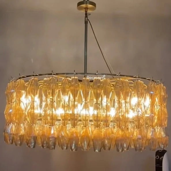 Chia Round Chandelier 37" - Zonesus