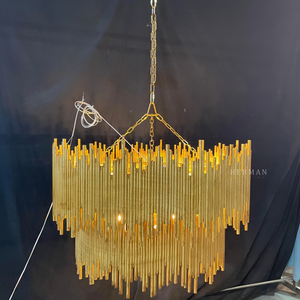Althely 8 Lights 2-Tier Chandelier - Zonesus