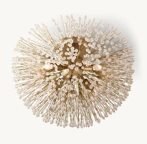 Arora Crystal Flushmount 18"D - Zonesus