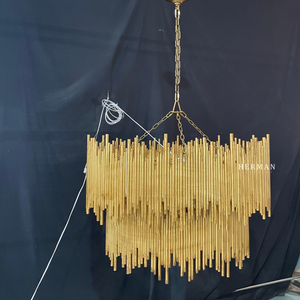 Althely 8 Lights 2-Tier Chandelier - Zonesus