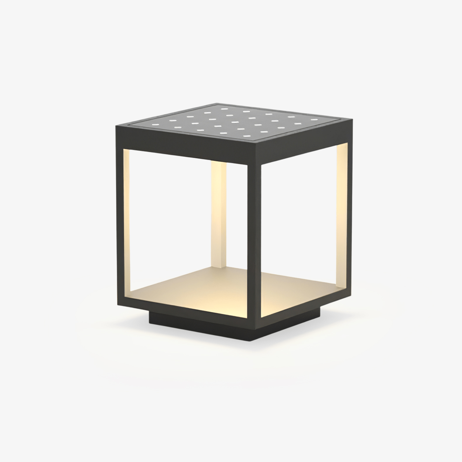 SolarBox Frame Outdoor Post Lamp