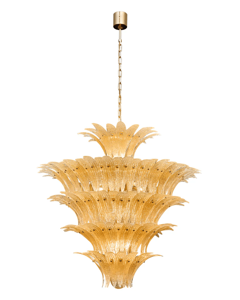 Murano Palmette Chandelier - Zonesus