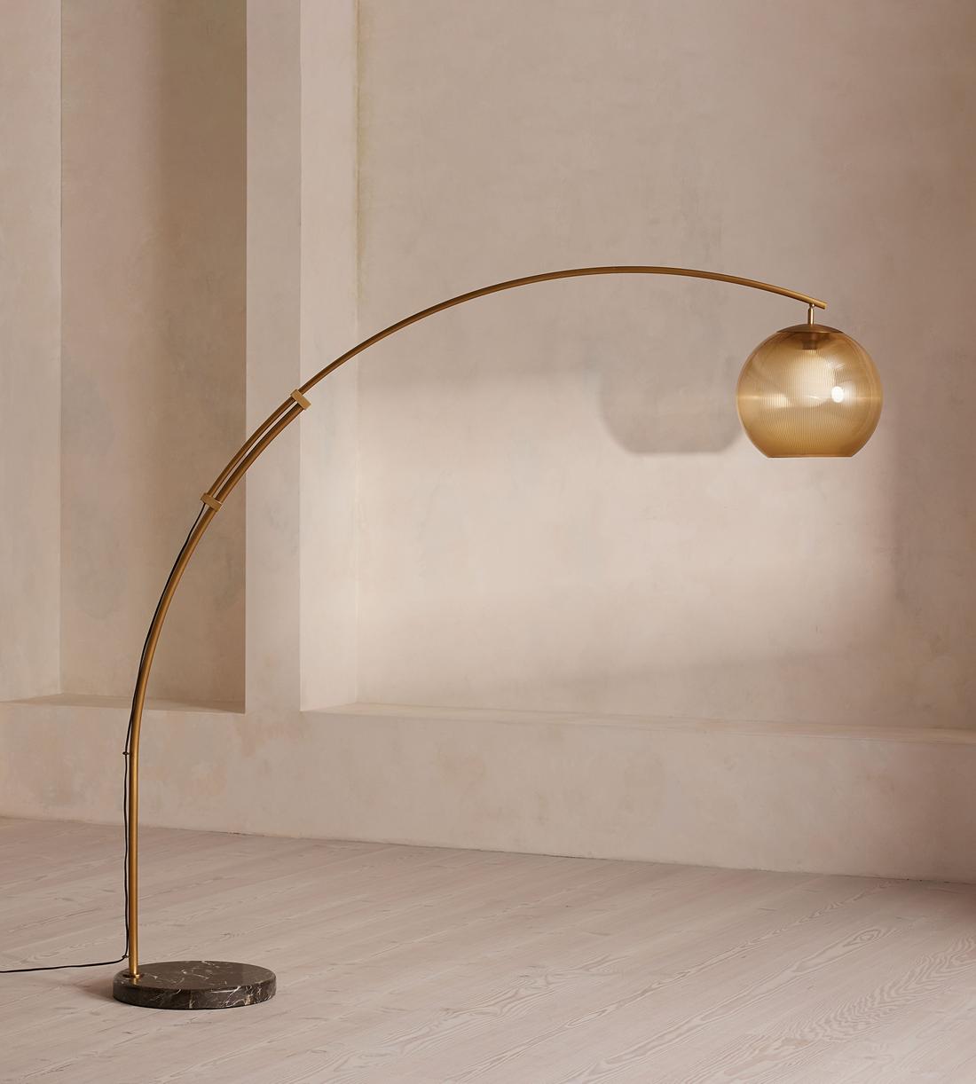 Joni Arc Floor Lamp 86.6"H