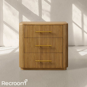 Finn Wood Nightstand - Zonesus