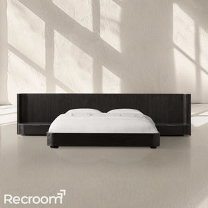 Finn Extended Headboard Bed - Zonesus