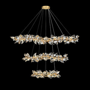 Addison 71" Crystal Chandelier - Zonesus