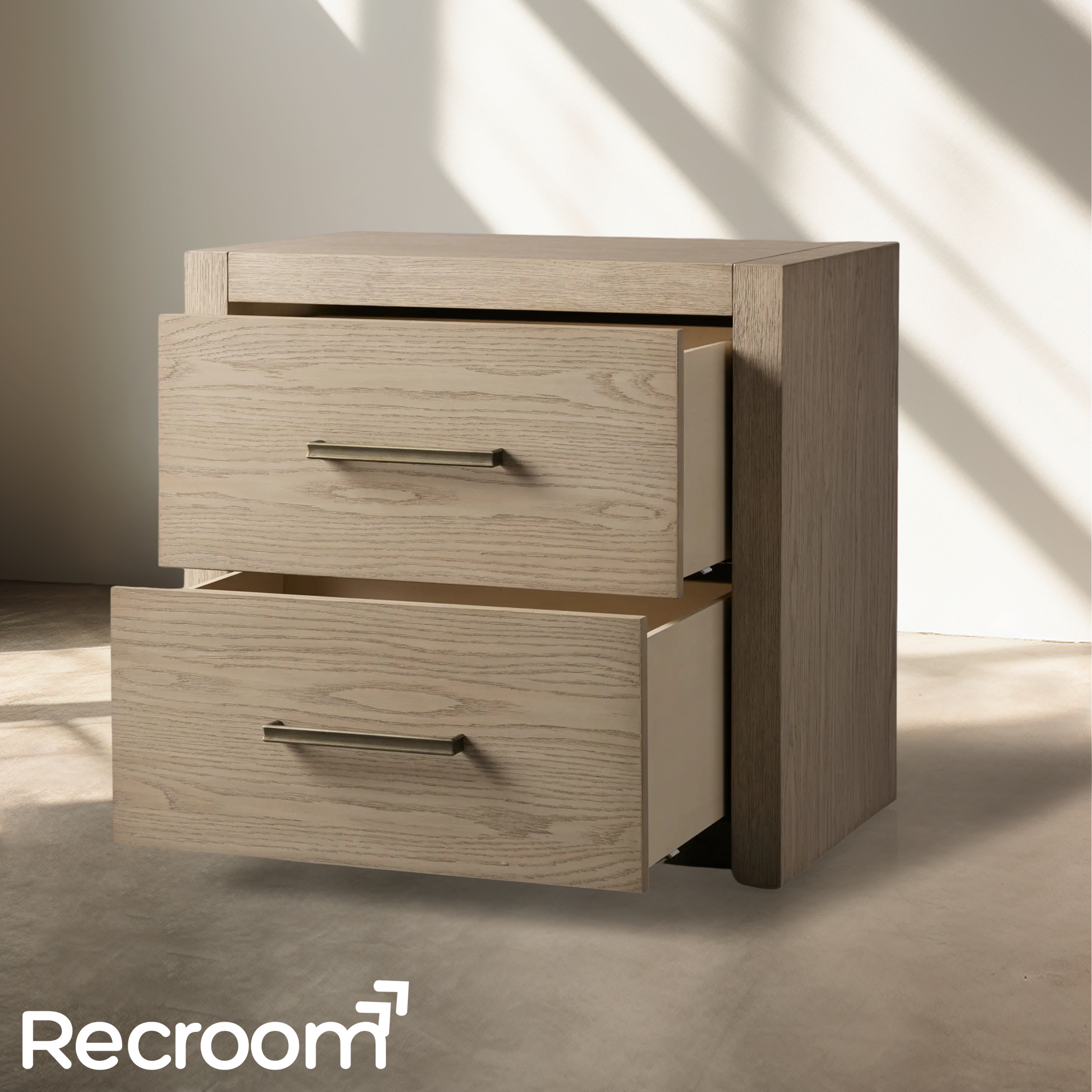 Bood Closed Nightstand - Zonesus