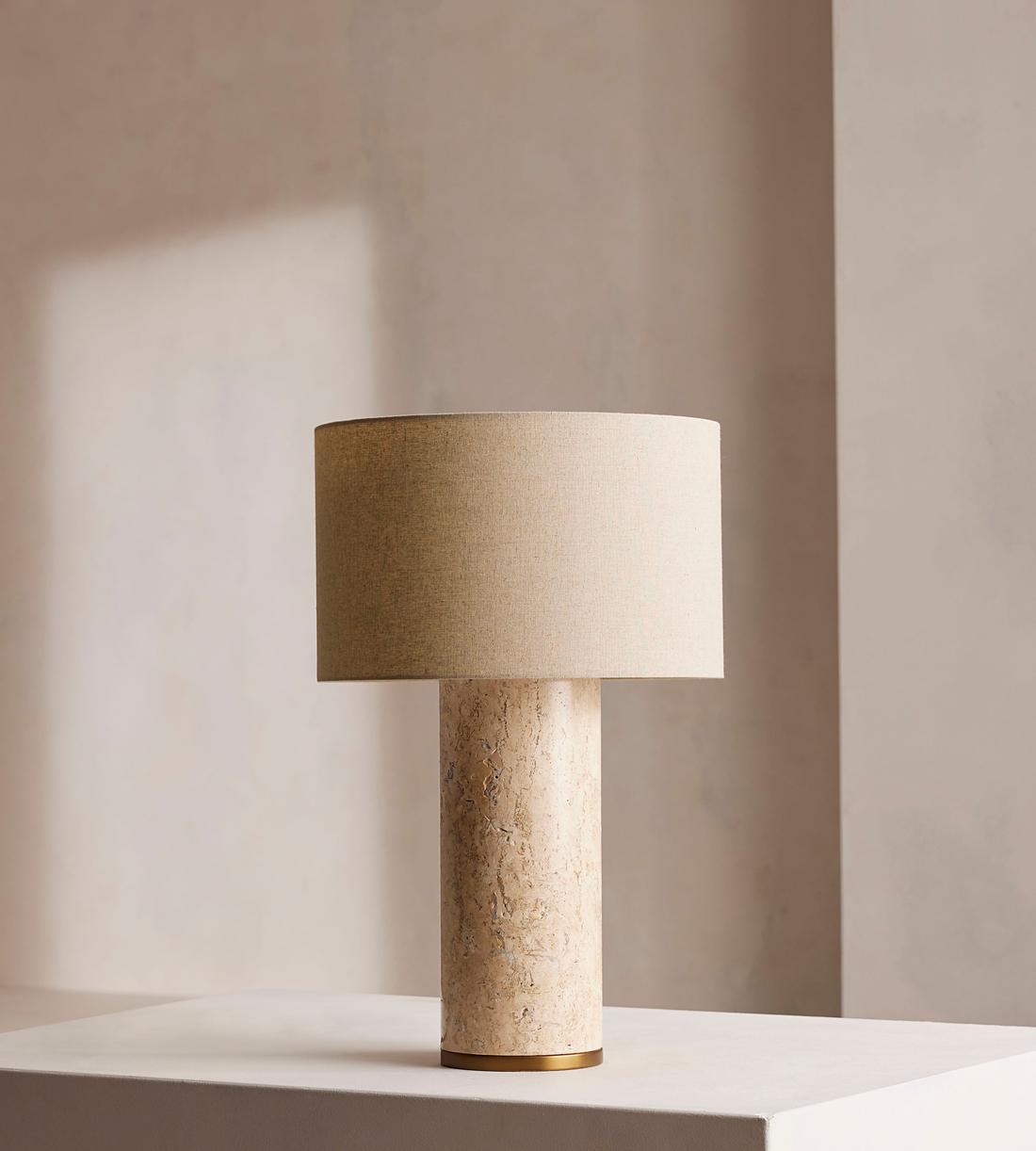 Remi Stone Table Lamp, Large