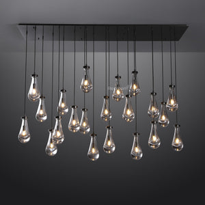 Raindrop Linear Chandelier 72" - Zonesus