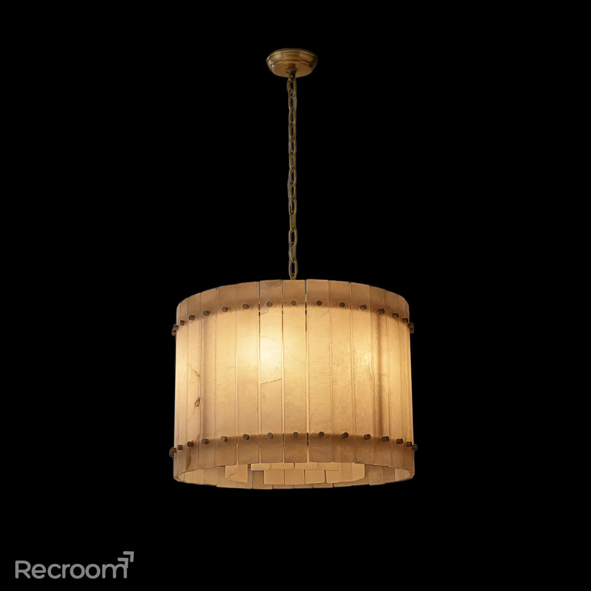 San Marconer Alabaster Round Chandelier 22‘’ - Zonesus