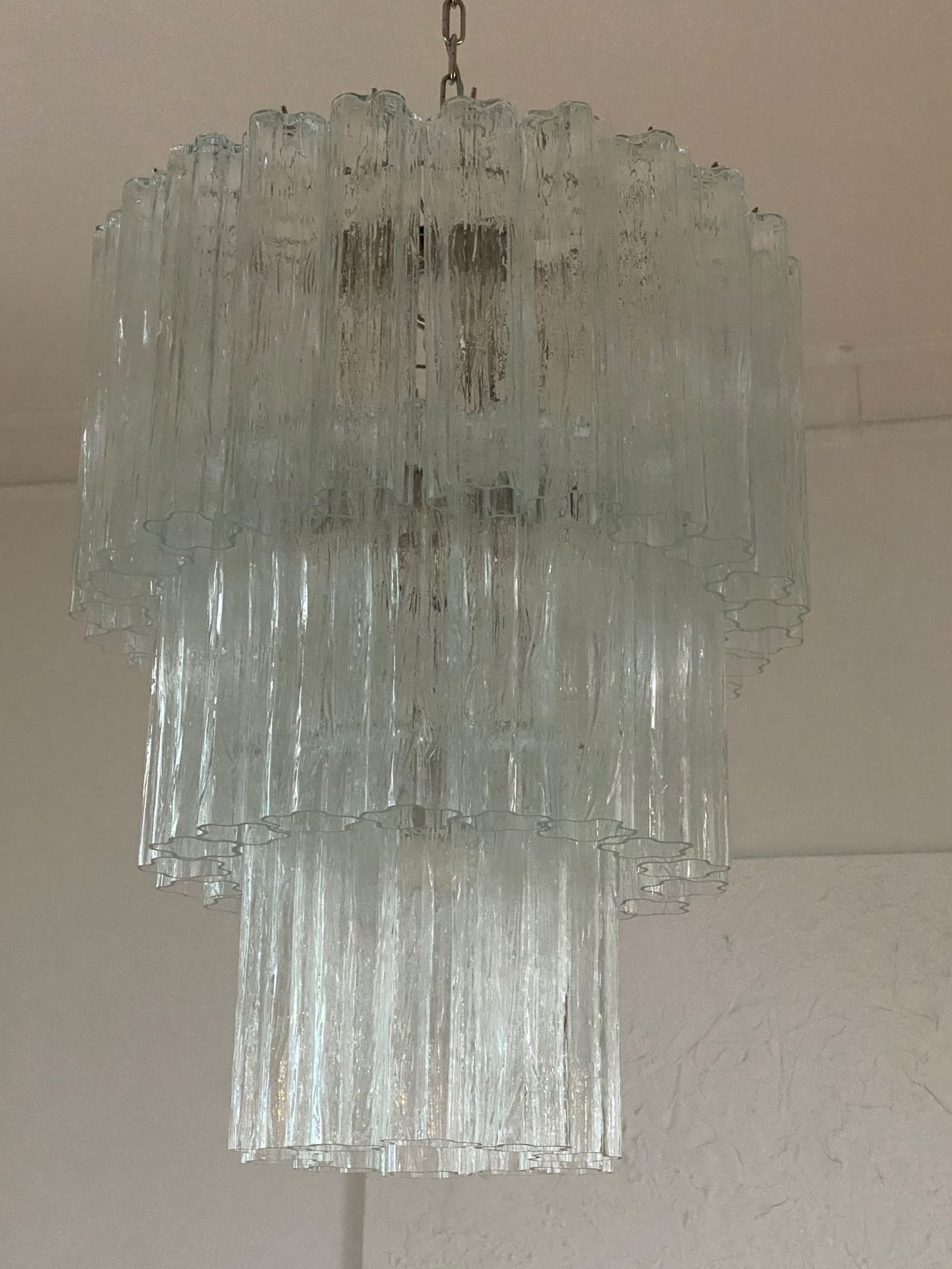 Murano Chandelier – 52 tubes – Transparent - Zonesus