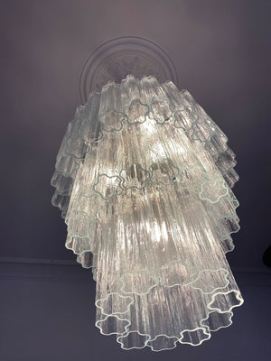 Murano Chandelier – 52 tubes – Transparent - Zonesus