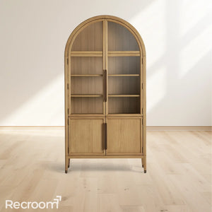Hatty Glass Cabinet - Zonesus