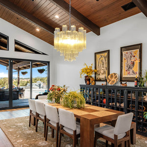 Murano Chandelier – 36 tubes – Yellow - Zonesus