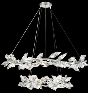 Addison 55" Round Crystal Chandelier - Zonesus