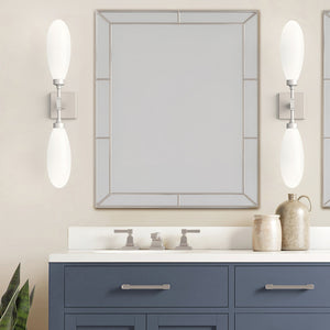 Art Glass Fiori Double Wall Sconce - Zonesus