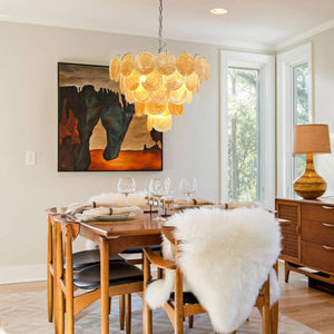 Murano Chandelier 57 Gold - Zonesus