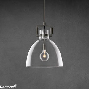 Machenist Glass Cloche Pendant 10" 14" 18" - Zonesus