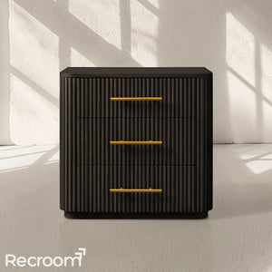 Finn Wood Nightstand - Zonesus