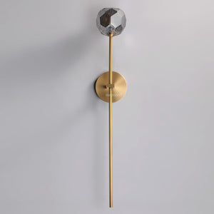 Boulew Crystal Glass Grand Sconce 6" - Zonesus