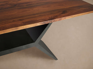 Jacob Dining Table with Vertex Base - Zonesus