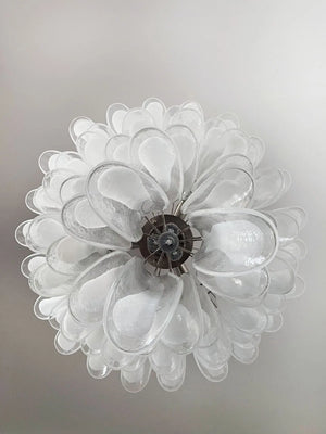 Murano Chandelier – 75 petals – Transparent - Zonesus