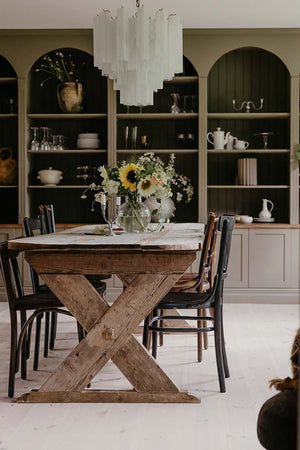 Murano Chandelier – 36 tubes – Alabaster white - Zonesus