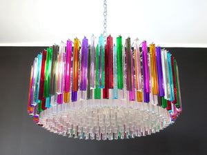 Murano Chandelier – Triedri Round – 391 prisms – Multi - Zonesus