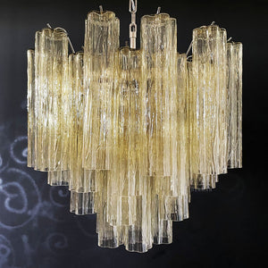 Murano Chandelier – 36 tubes – Yellow - Zonesus