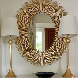 Althely Oval Wall Mirror - Zonesus