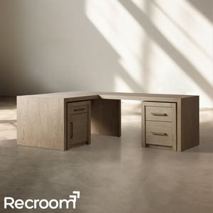 Bood Modular Desk with Return Desk - Zonesus