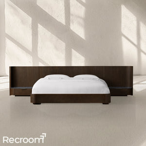 Finn Extended Headboard Bed - Zonesus