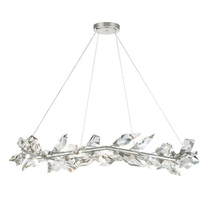 Addison 55" Round Crystal Chandelier - Zonesus