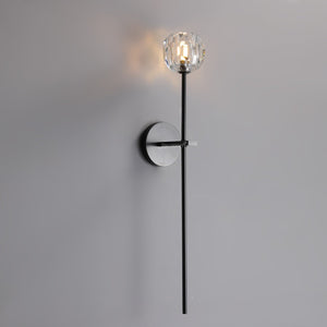 Boulew Crystal Glass Grand Sconce 6" - Zonesus