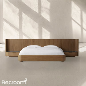 Finn Extended Headboard Bed - Zonesus