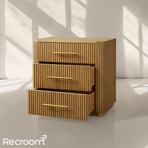 Finn Wood Nightstand - Zonesus