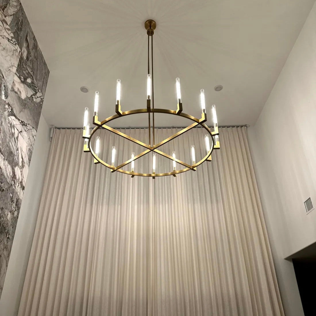 Cannel Round Chandelier 60" - Zonesus
