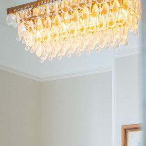 Anabella Rectangular Chandelier - Zonesus