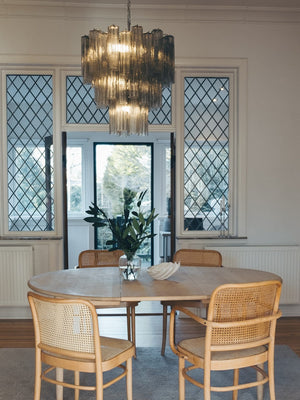 Murano Chandelier – 48 tubes – Smoked - Zonesus