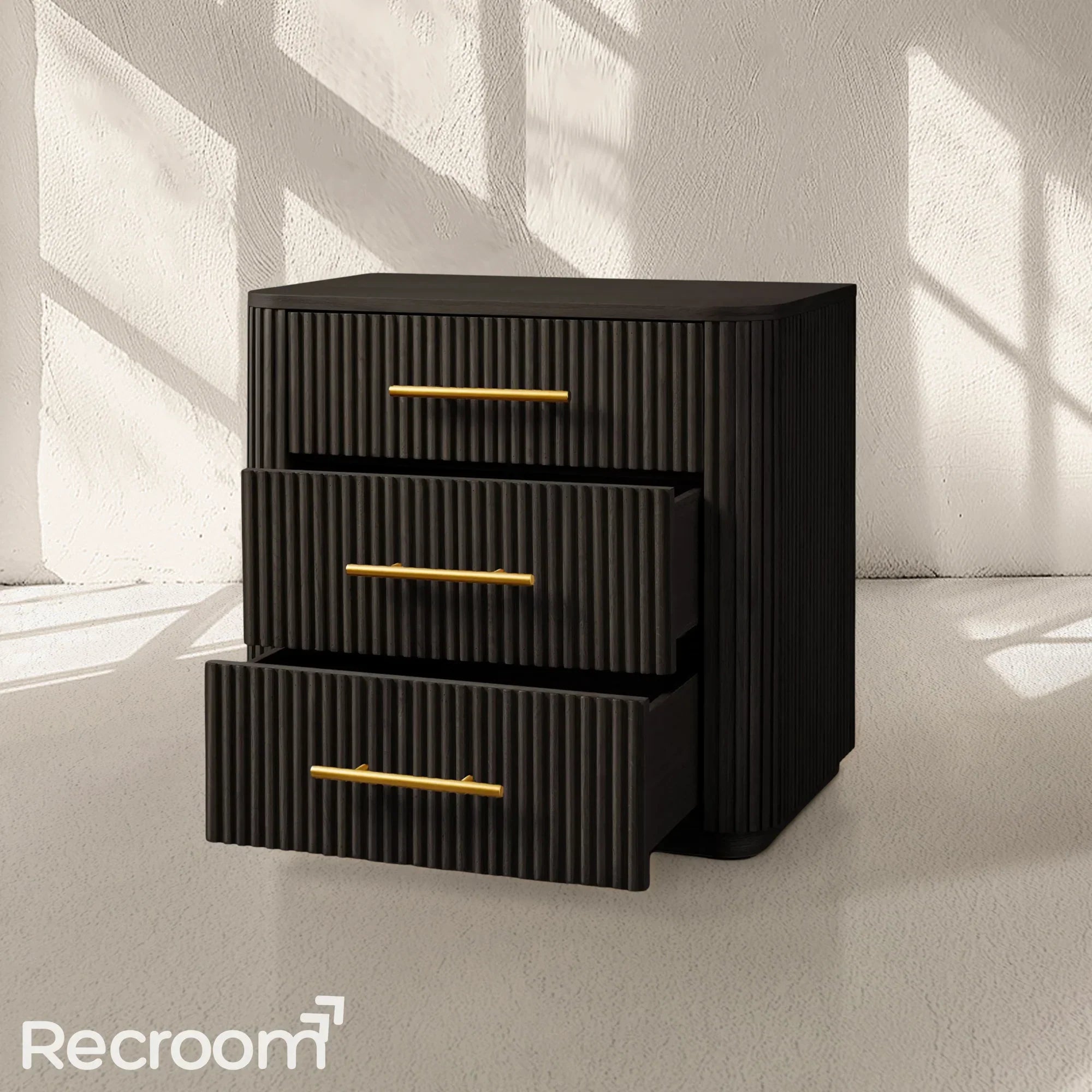 Finn Wood Nightstand - Zonesus